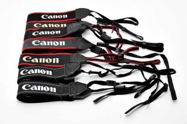 RU787★キャノン Canon EOS 50D DIGITAL 純正 ストラップ 7本セット　