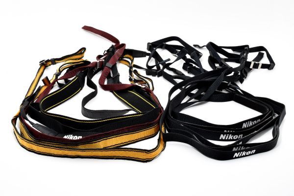 RU822★ニコン Nikon 純正 ストラップ 細め 10本セット