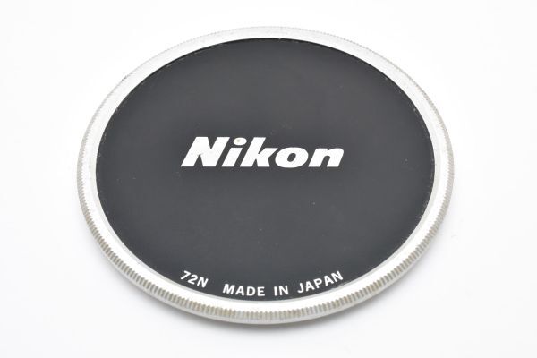 RU922★ニコン Nikon 72N ねじ込み式 メタル レンズキャップ　