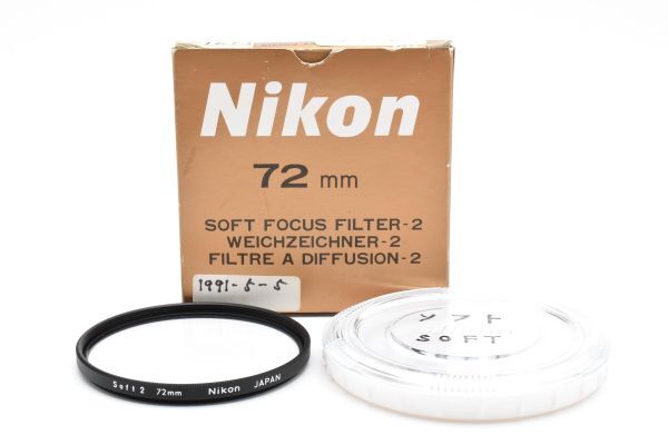 RU934★ニコン Nikon 72mm Soft 2 フィルター　