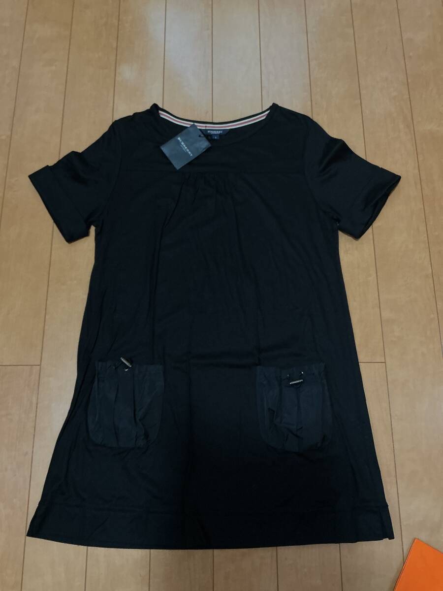 新品　バーバリー　レディース　ミニワンピース　黒　5