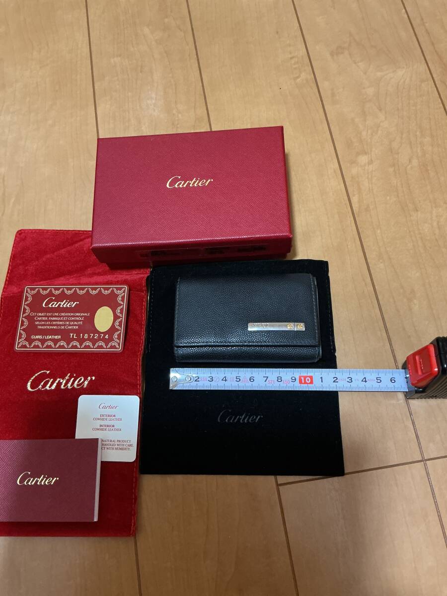 カルテイエ　レザー　６連　キーケース