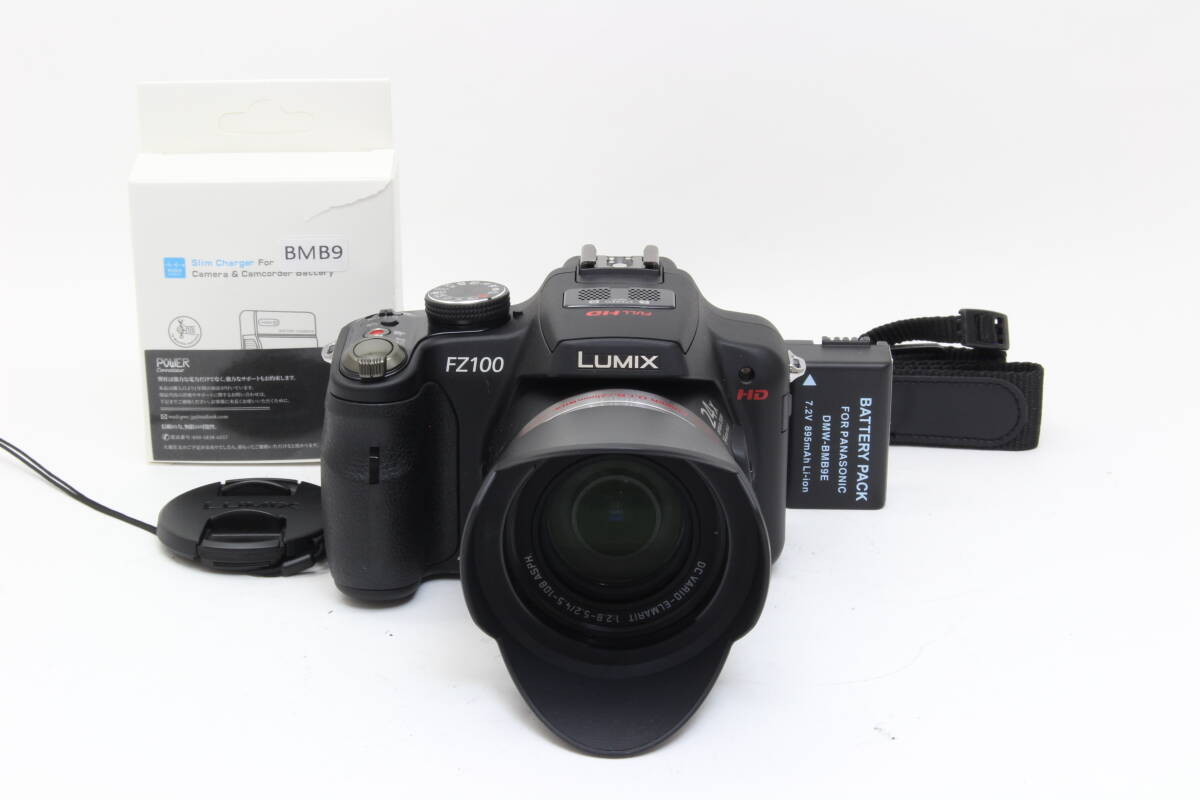 AA (極上美品) Panasonic パナソニック LUMIX FZ100 ブラック 初期不良返品無料