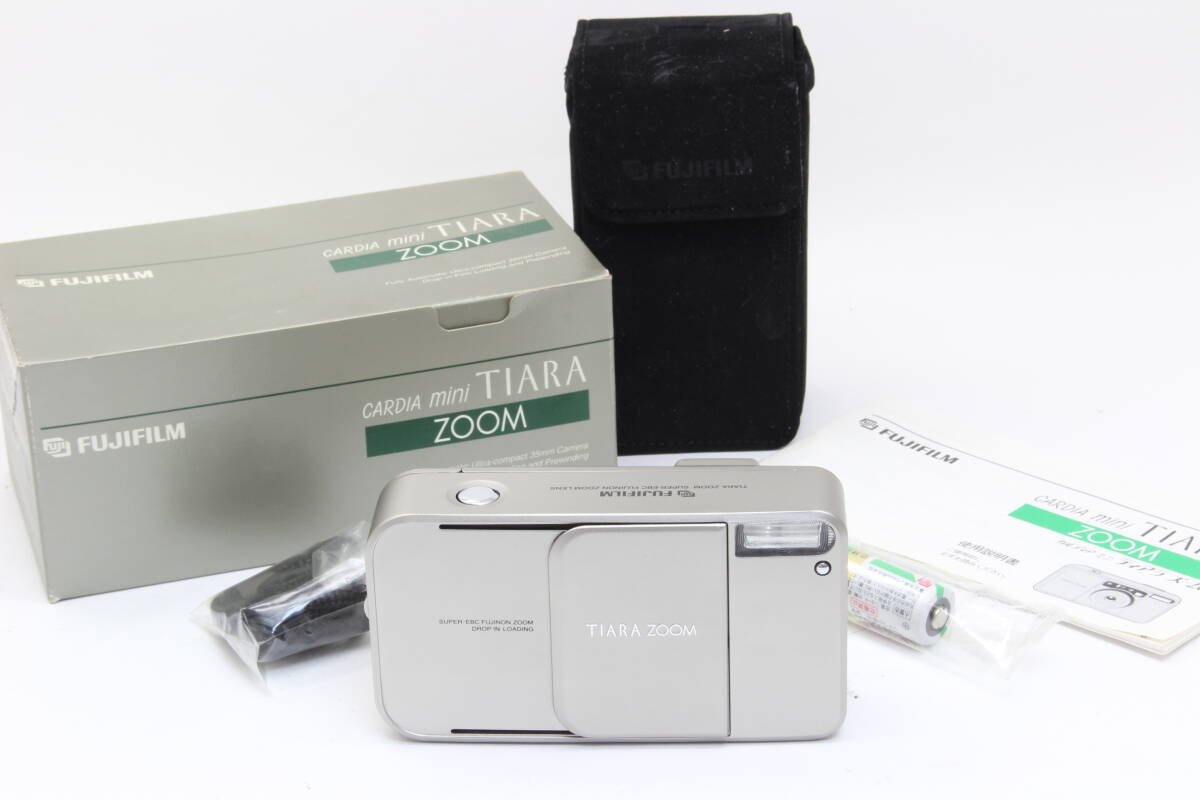 未使用 FUJIFILM 富士フィルム CARDIA mini TIARA ZOOM 初期不良返品無料
