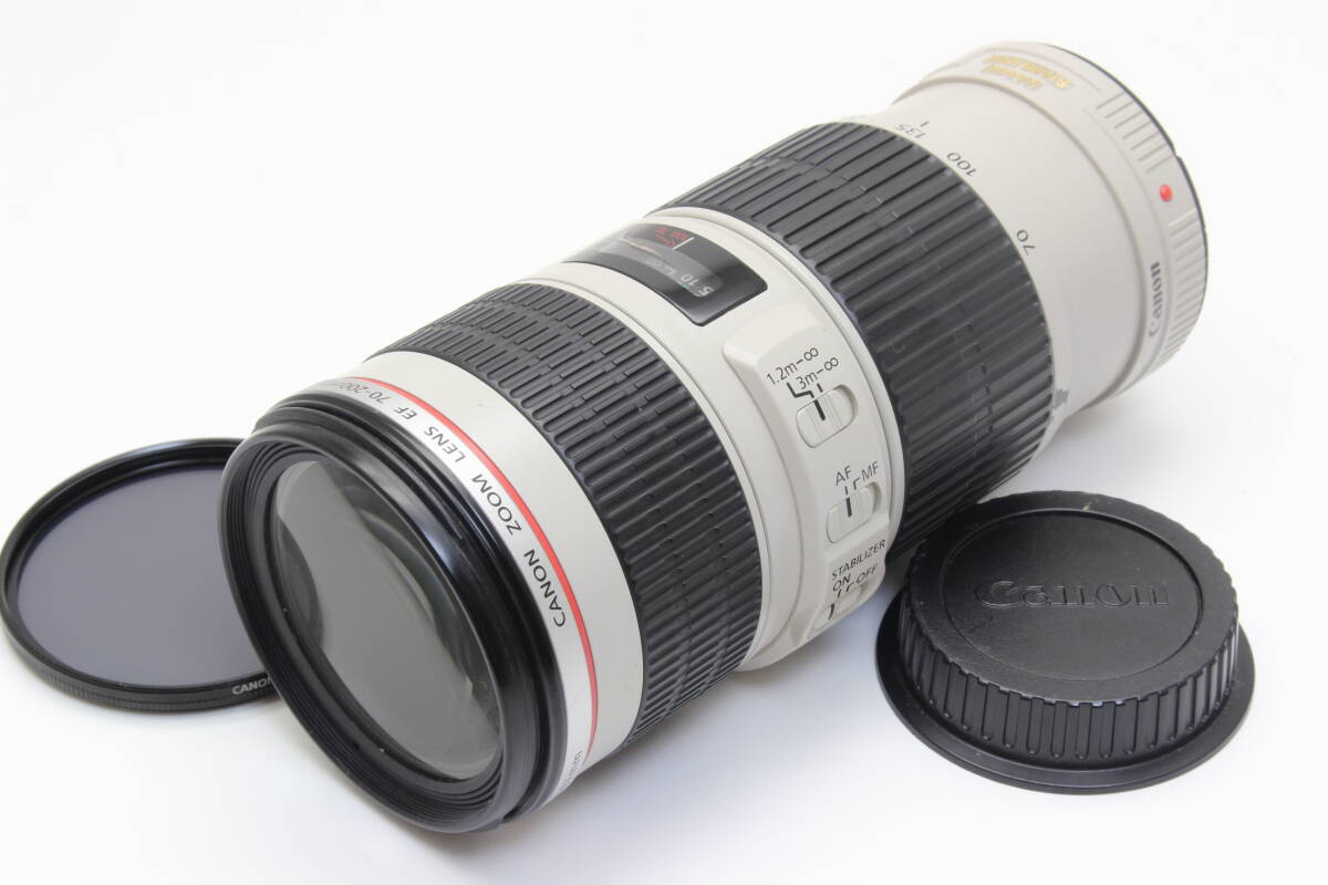 C (やや難あり) Canon キヤノン EF 70-200mm F4 L IS USM 返品不可