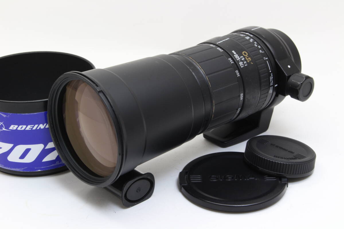 B+ (並品) SIGMA シグマ APO 170-500mm F5-6.3 一眼レフ用SONYαマウント 初期不良返品無料