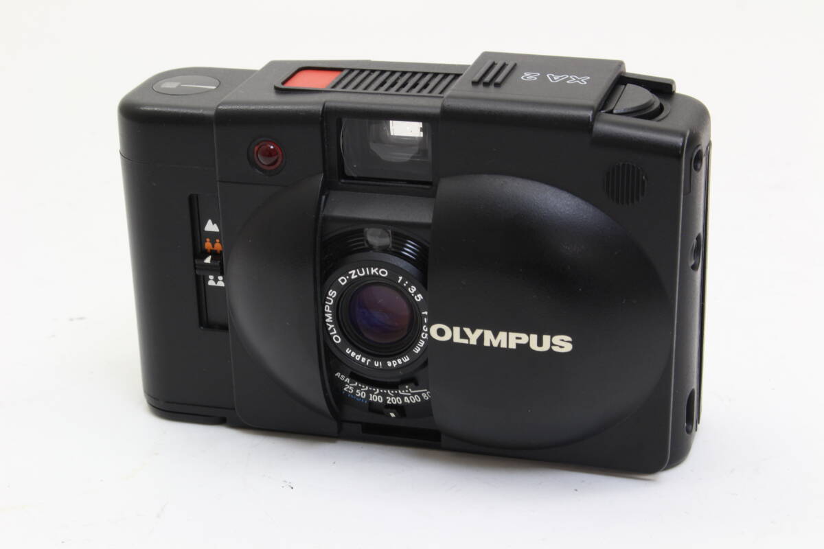 A (美品) OLYMPUS オリンパス XA2 D.ZUIKO 35mm F3.5 コンパクトフィルムカメラ 初期不良返品無料