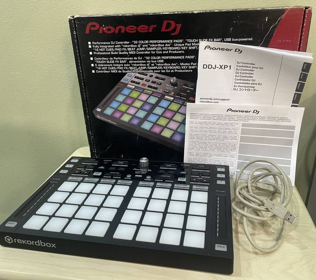 Pioneer パイオニア DDJ-XP1 DJ機器 動作確認済 中古品