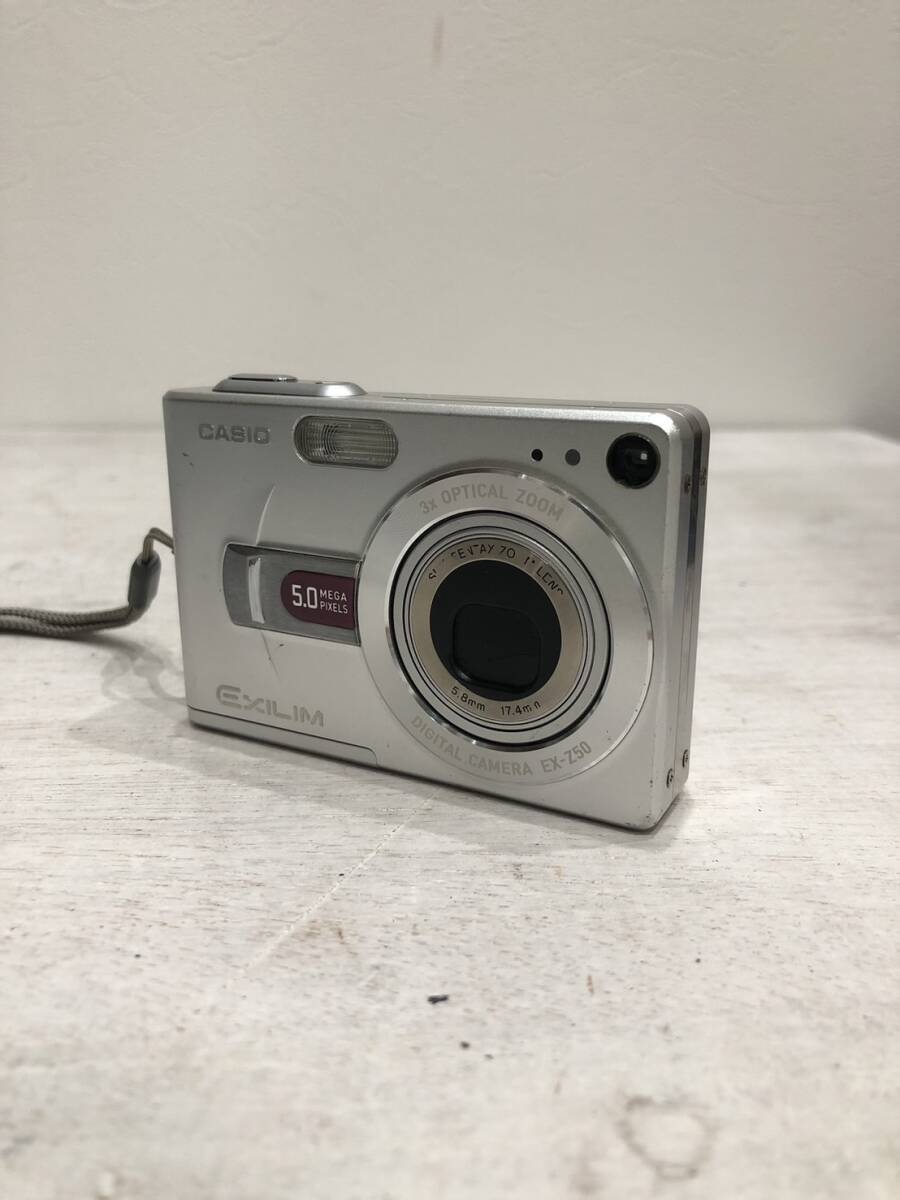 【1円スタート】動作未確認 CASIO EXILIM EX-Z50 コンパクトデジタルカメラ コンデジ シルバー