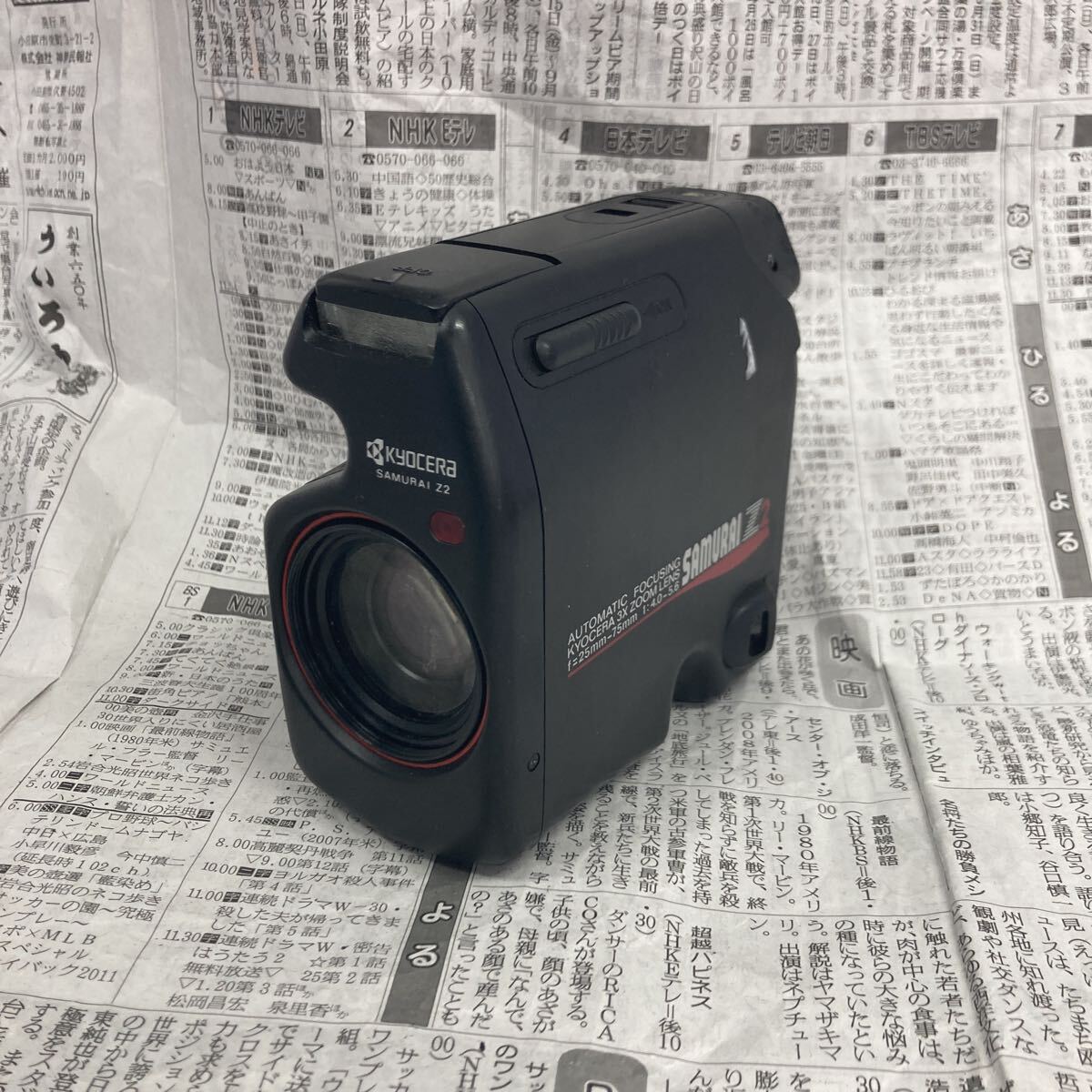 【C2】京セラ SAMURAI Z2 フィルムカメラ ジャンク品