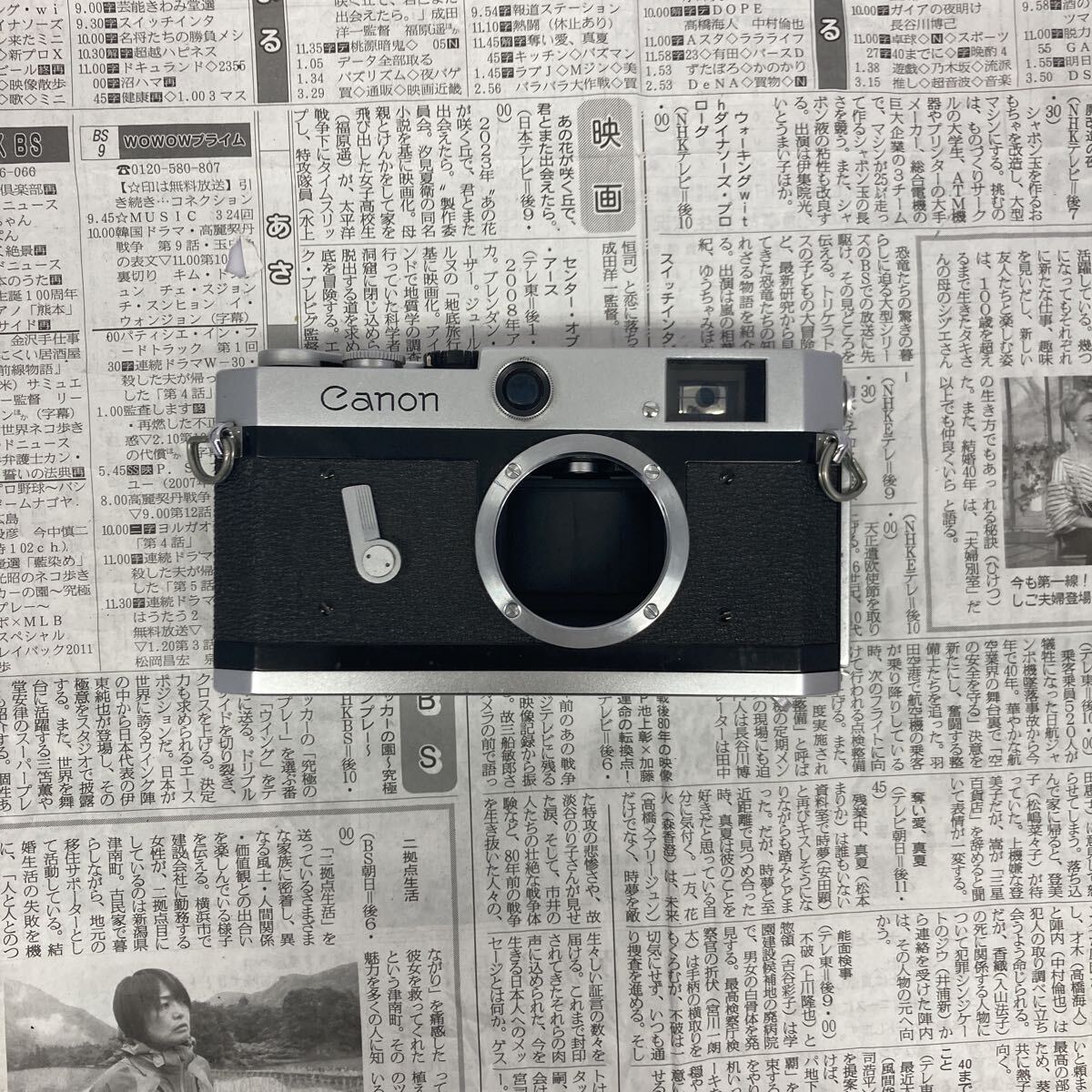 【C17】Canon P レンジファインダー ボディ ジャンク品