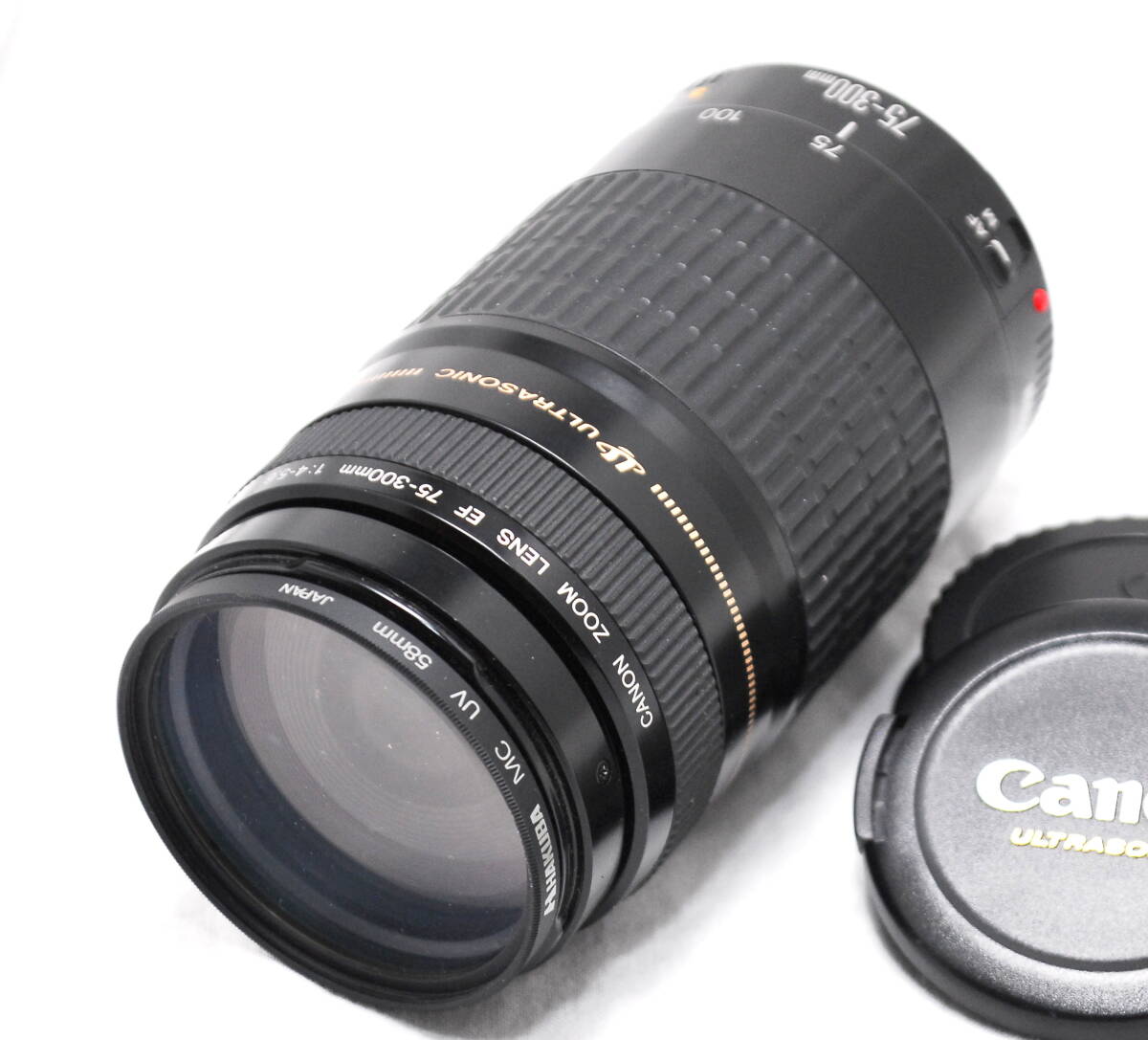 【良品】Canon キヤノン EF 75-300mm F4-5.6 USM　訳あり