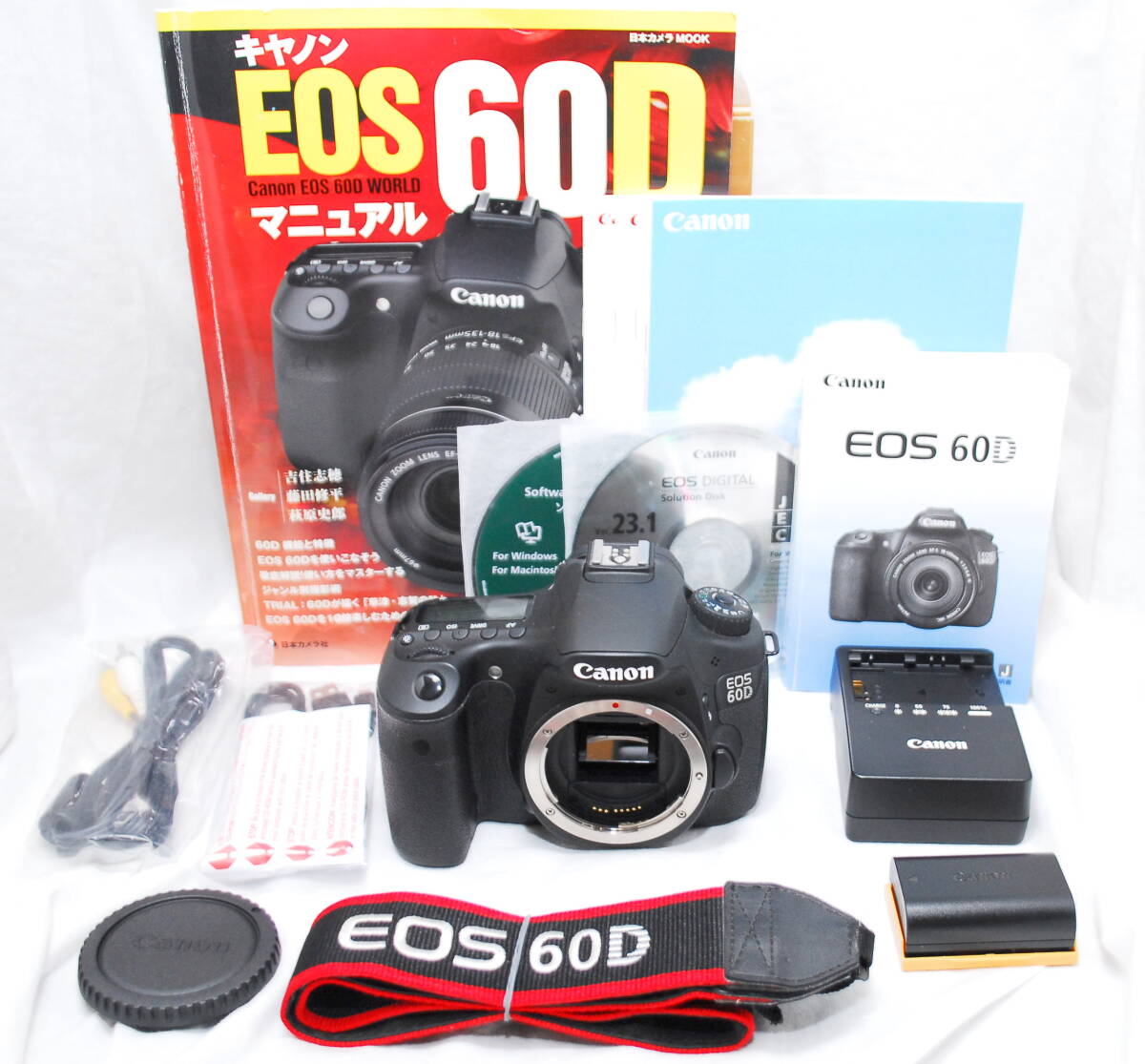 【新品級の超美品 4000ショット・ムック本等完備】Canon キヤノン EOS 60D