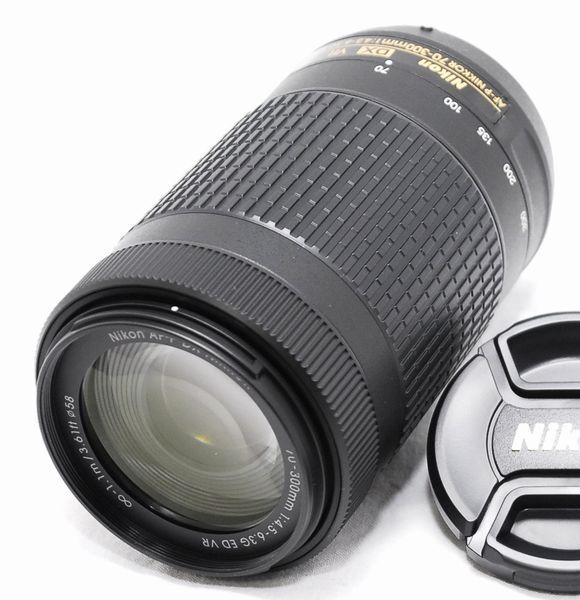 【新品同様の超美品】Nikon ニコン AF-P DX NIKKOR 70-300mm f/4.5-6.3 G ED VR