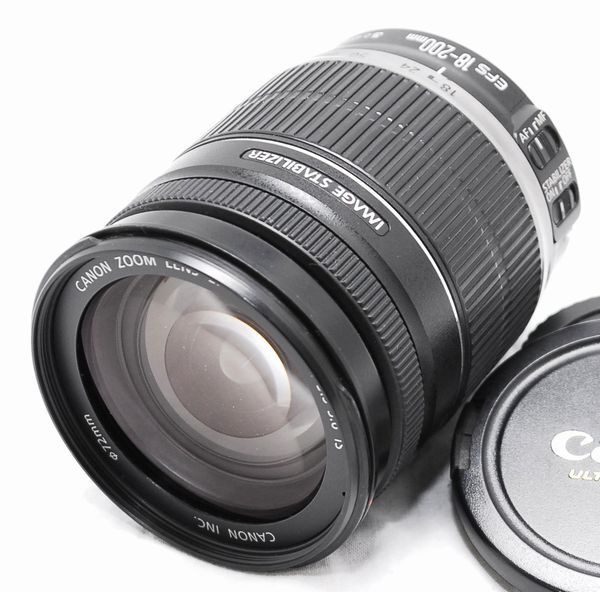 【超美品】Canon キヤノン EF-S 18-200mm F3.5-5.6 IS