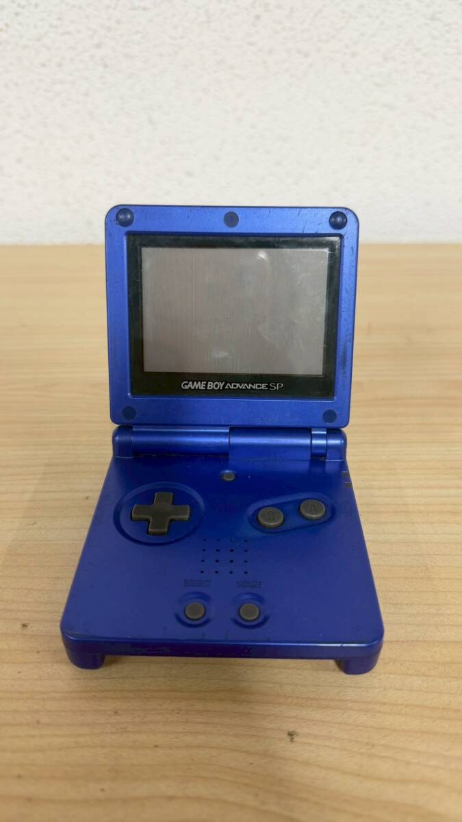 1円～【現状保管品】GBA ニンテンドー ゲームボーイ アドバンス SP AGS-001 アズライトブルー Nintendo GAMEBOY ADVANCESP 任天堂 本体のみ