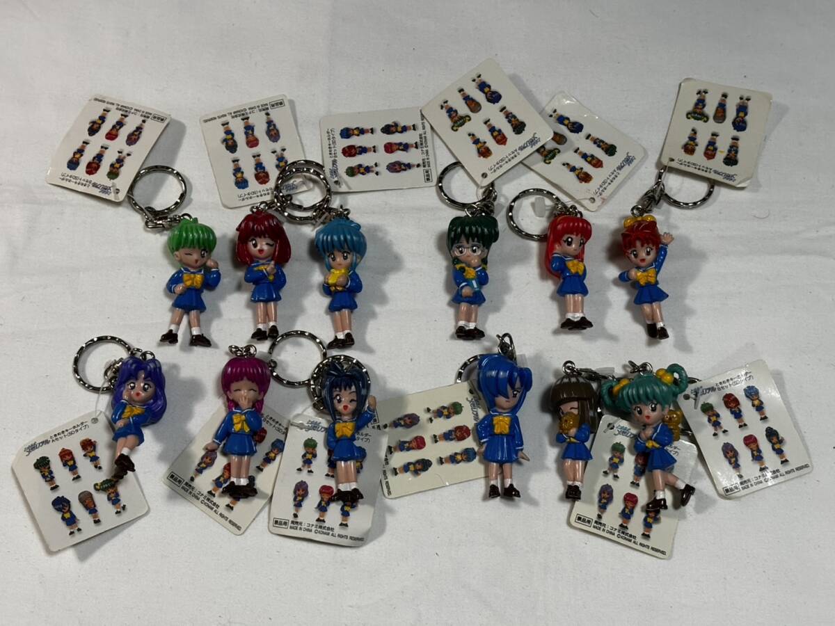 ○未使用○12点まとめときめきメモリアルSDタイプ Aセット&Bセットキーホルダー縦:6.5cm 藤崎詩織 館林見晴 虹野沙希 片桐彩子当時物 