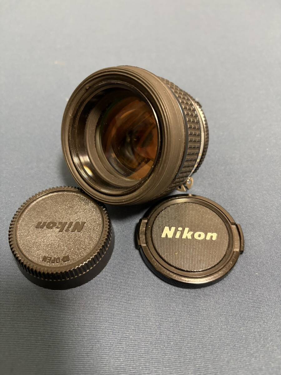 外観美品 Nikon ニコン Nikkor Ai-s 50mm F1.2 動作確認済 大口径 単焦点 オールドレンズ 希少な名機 1円〜 売り切り 