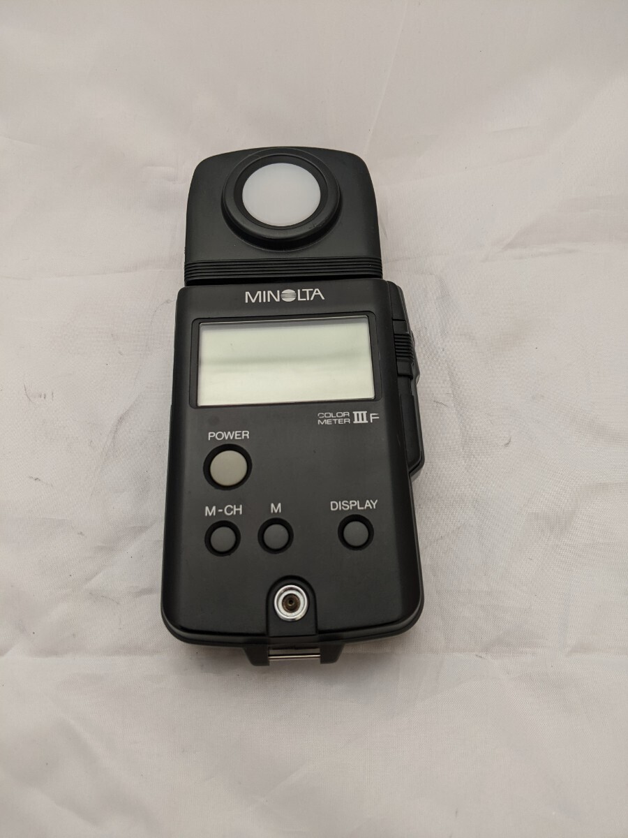★美品★ミノルタ MINOLTA COLOR METER IIIF　#02252
