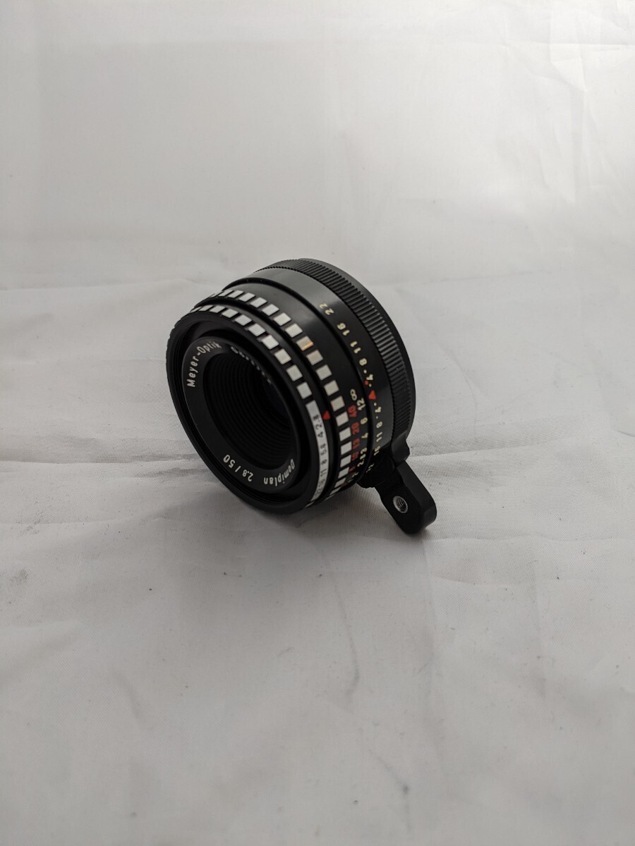 ★美品★Meyer-Optik Gorlitz Domiplan2.8/50 ゼブラ柄　#03092