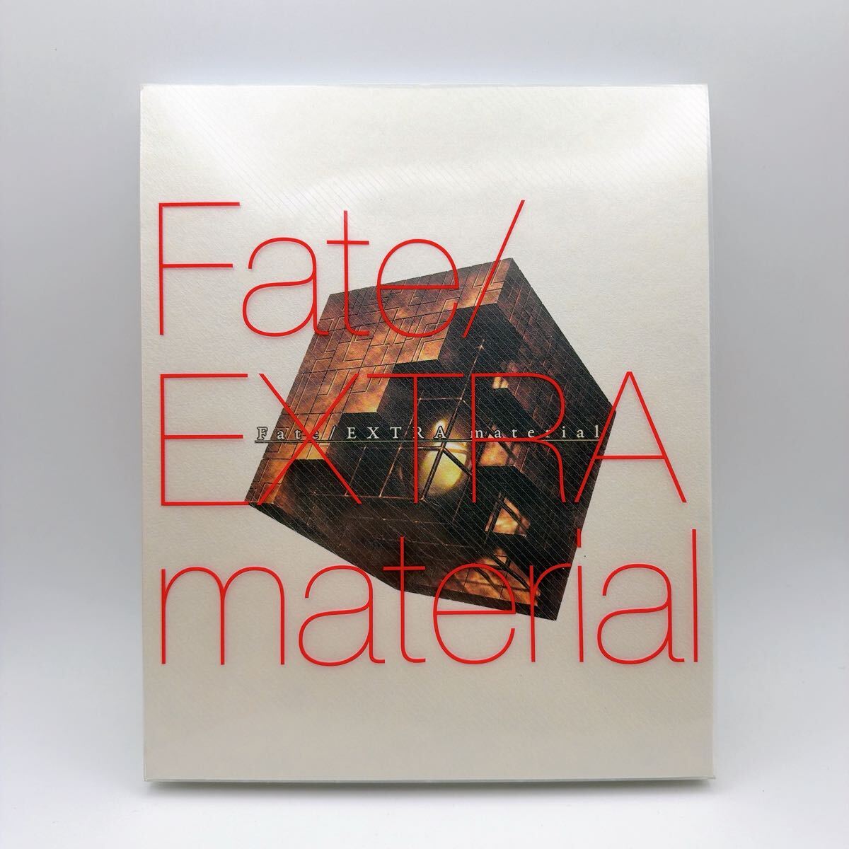 極美品 Fate/EXTRA material 初回限定版 奈須きのこ ゲーム イラスト集 原画集 漫画 コミック 