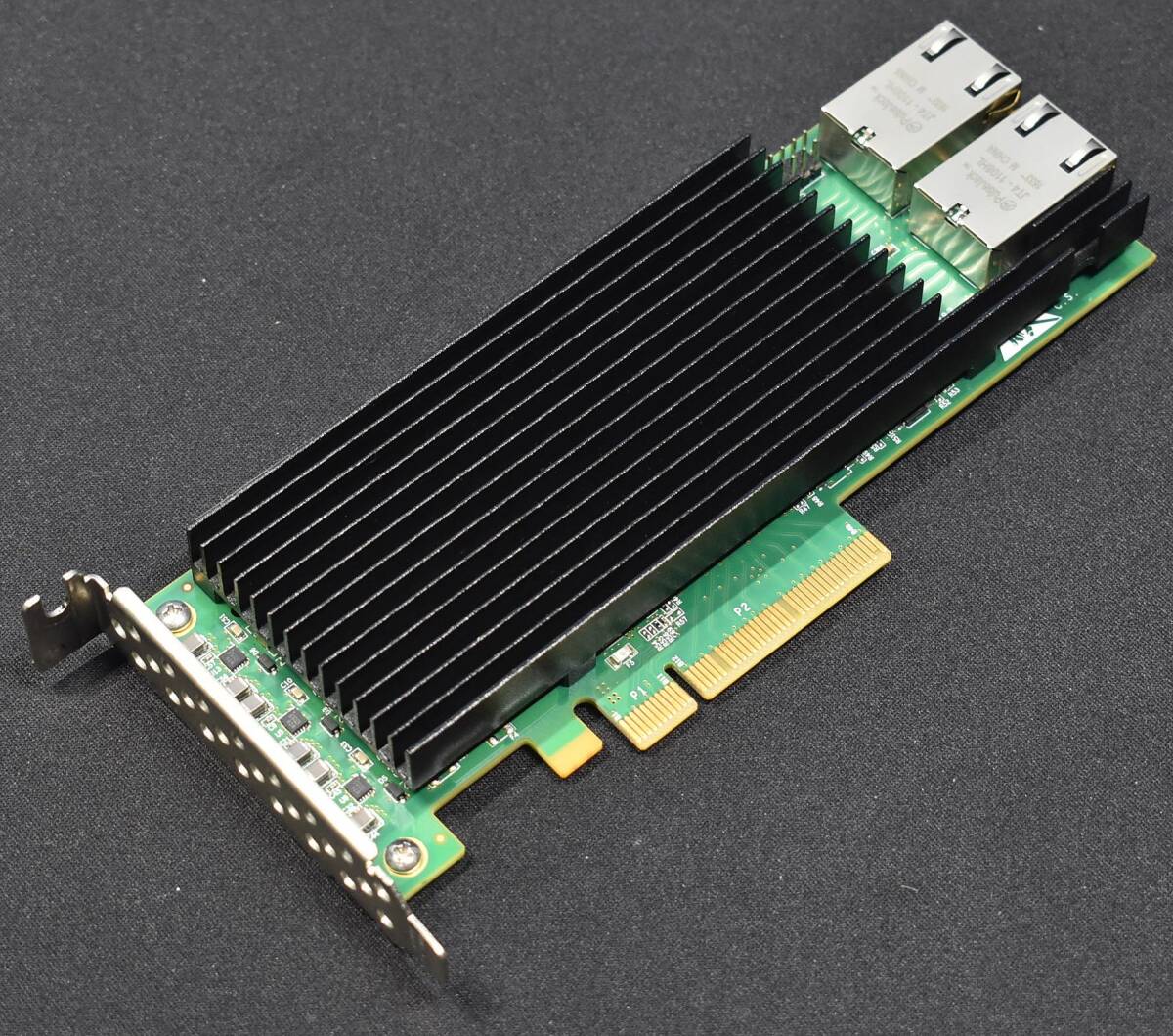 Silicom PE210G2I40IC-T-LP-OI V:5.1 10GB/s 10GBE デュアル イーサネット アダプター カード PCIe LowProfile (管:ISR0 x2s