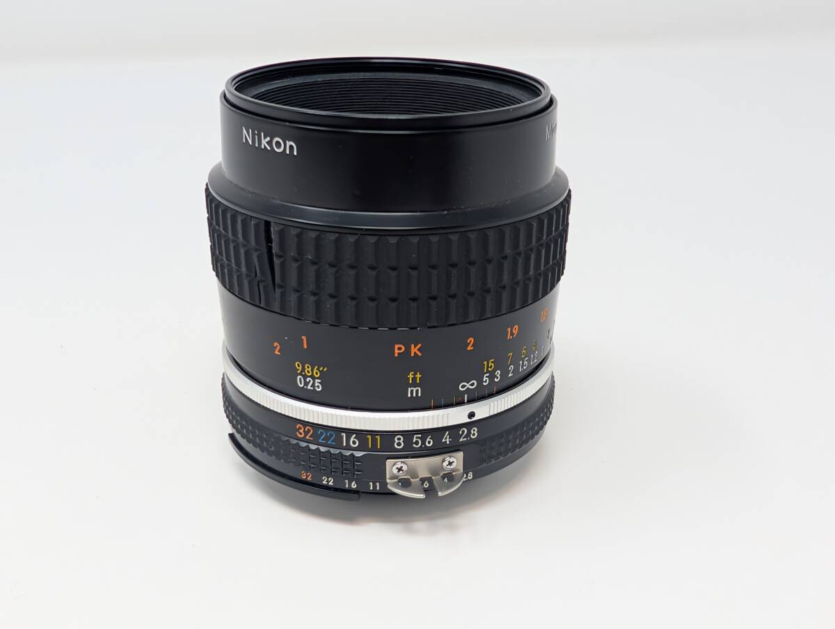 Nikon Micro-NIKKOR 55mm F2.8 AI-S ジャンク 動作未確認 MF マクロ　719763