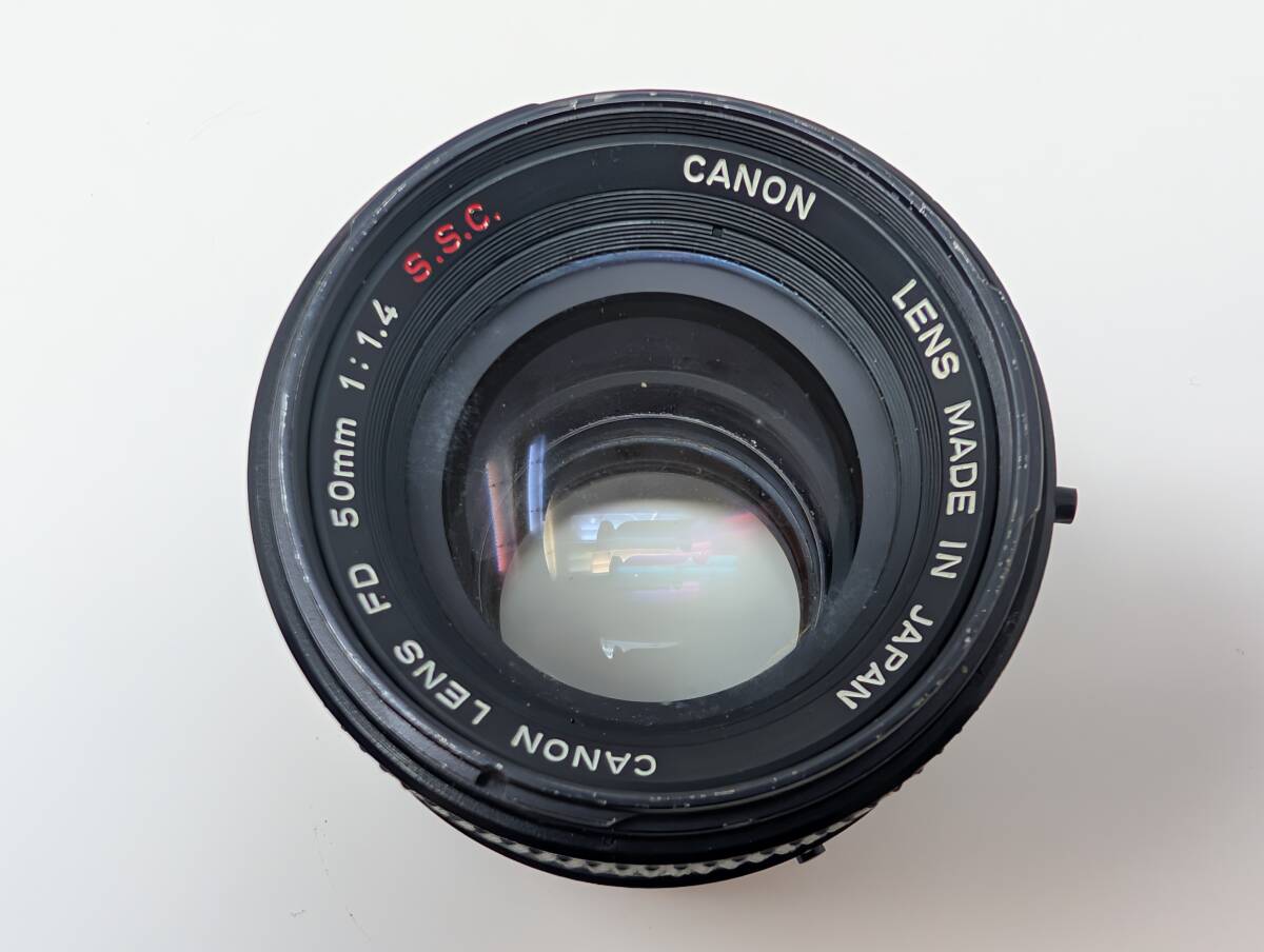 Canon FD 50mm F1.4 SSC ジャンク 動作未確認 単焦点レンズ
