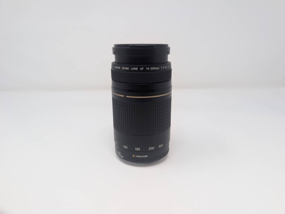 Canon EF 75-300mm F4-5.6 II USM 望遠ズームレンズ ジャンク 動作未確認