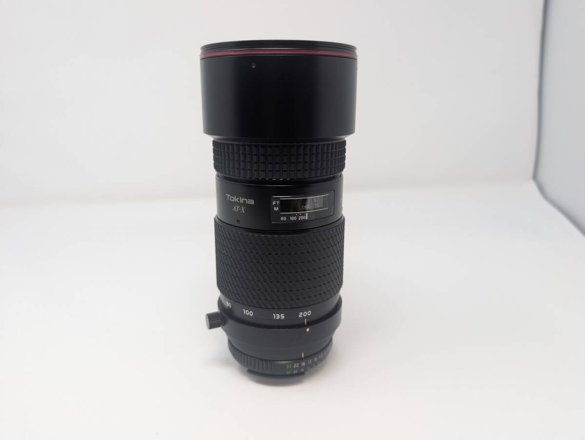 Tokina AT-X 80-200mm F2.8 SD AF 望遠ズームレンズ 三脚座付 ジャンク 動作未確認