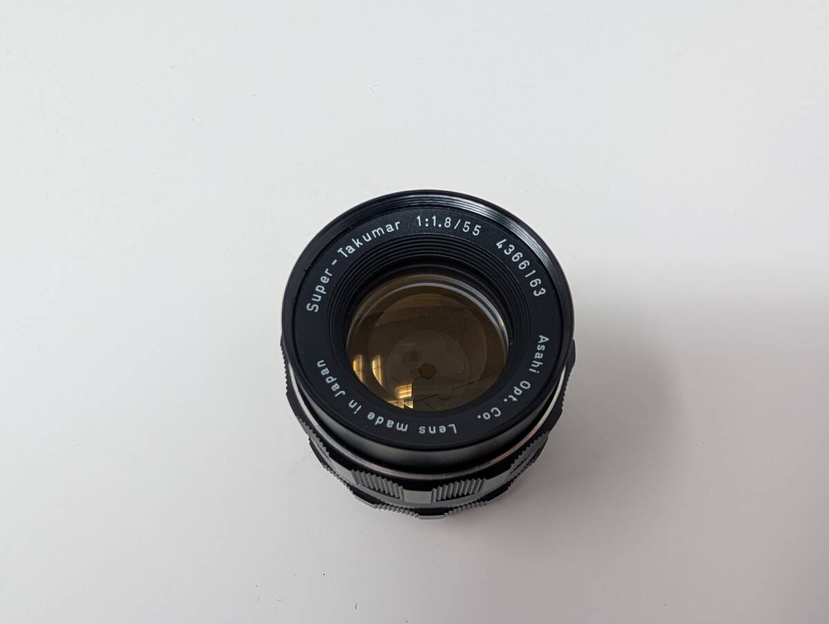 Asahi Super-Takumar 55mm F1.8 M42 4316163 単焦点レンズ ジャンク 動作未確認
