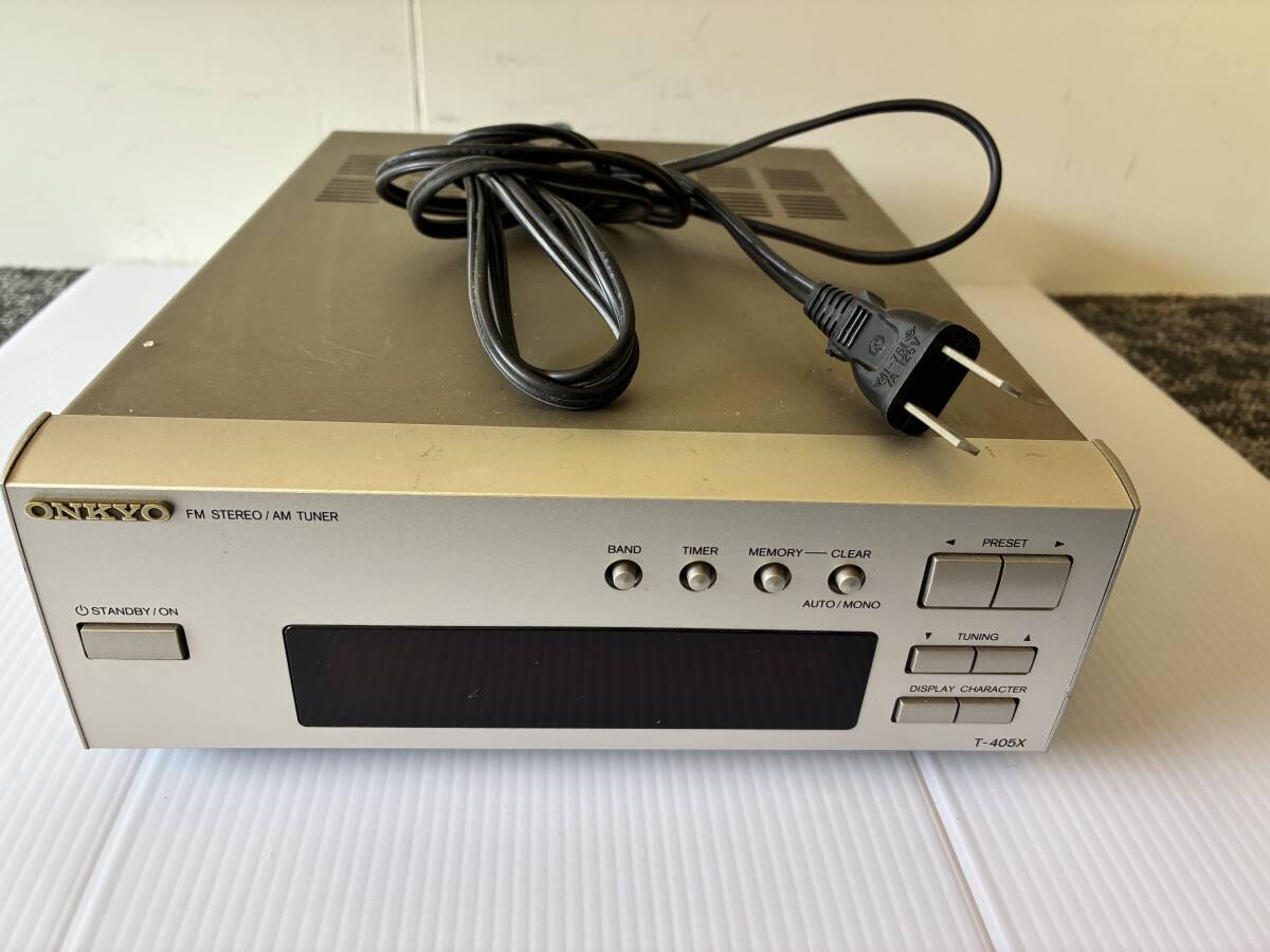  ONKYO T-405X FM/AMチューナー