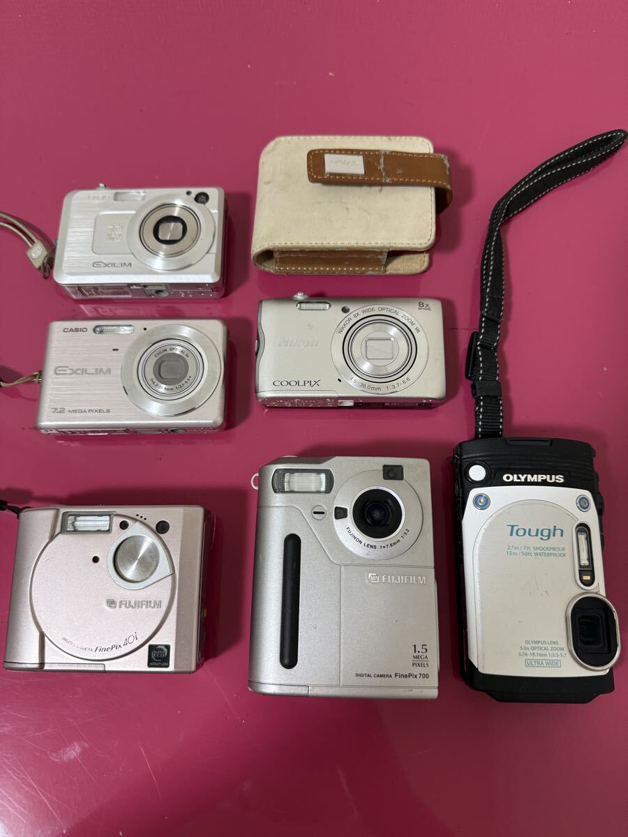 デジタルカメラ　Nikon FUJIFILM CASIO OLYMPUS まとめ　6台