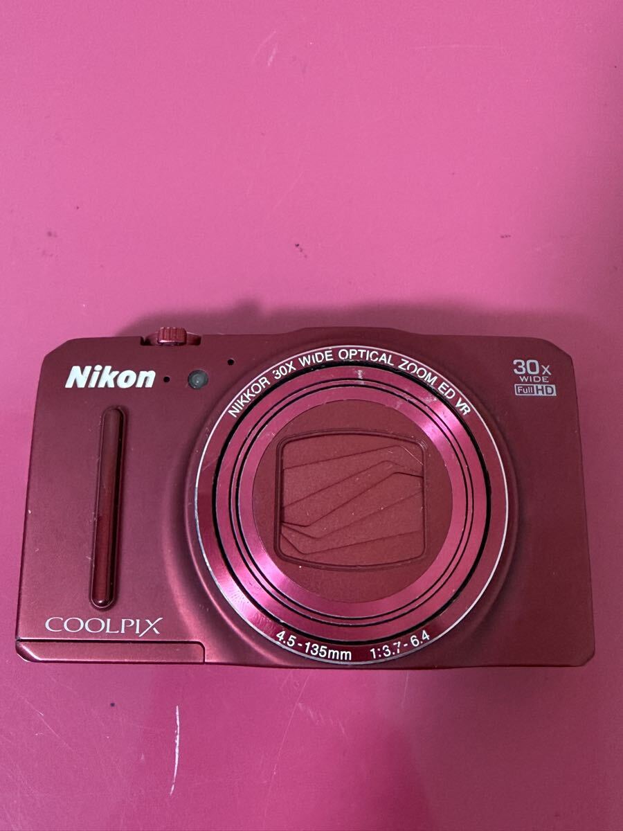 デジタルカメラ ニコン COOLPIX S9700 レッド