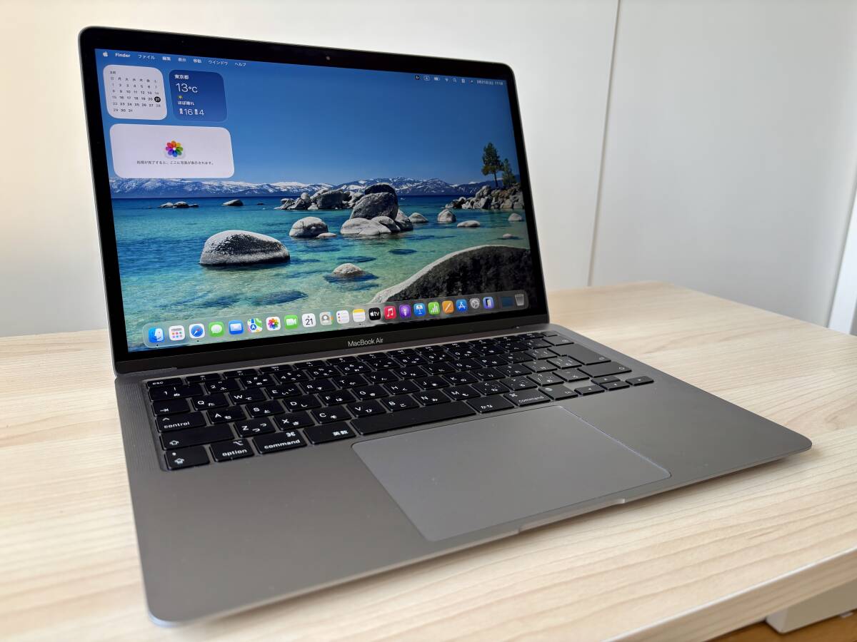【極美品 / 放電9回】MacBook Air (M1, 2020) 13インチ 16GB 256GB｜最大容量98%｜未使用充電器｜元箱
