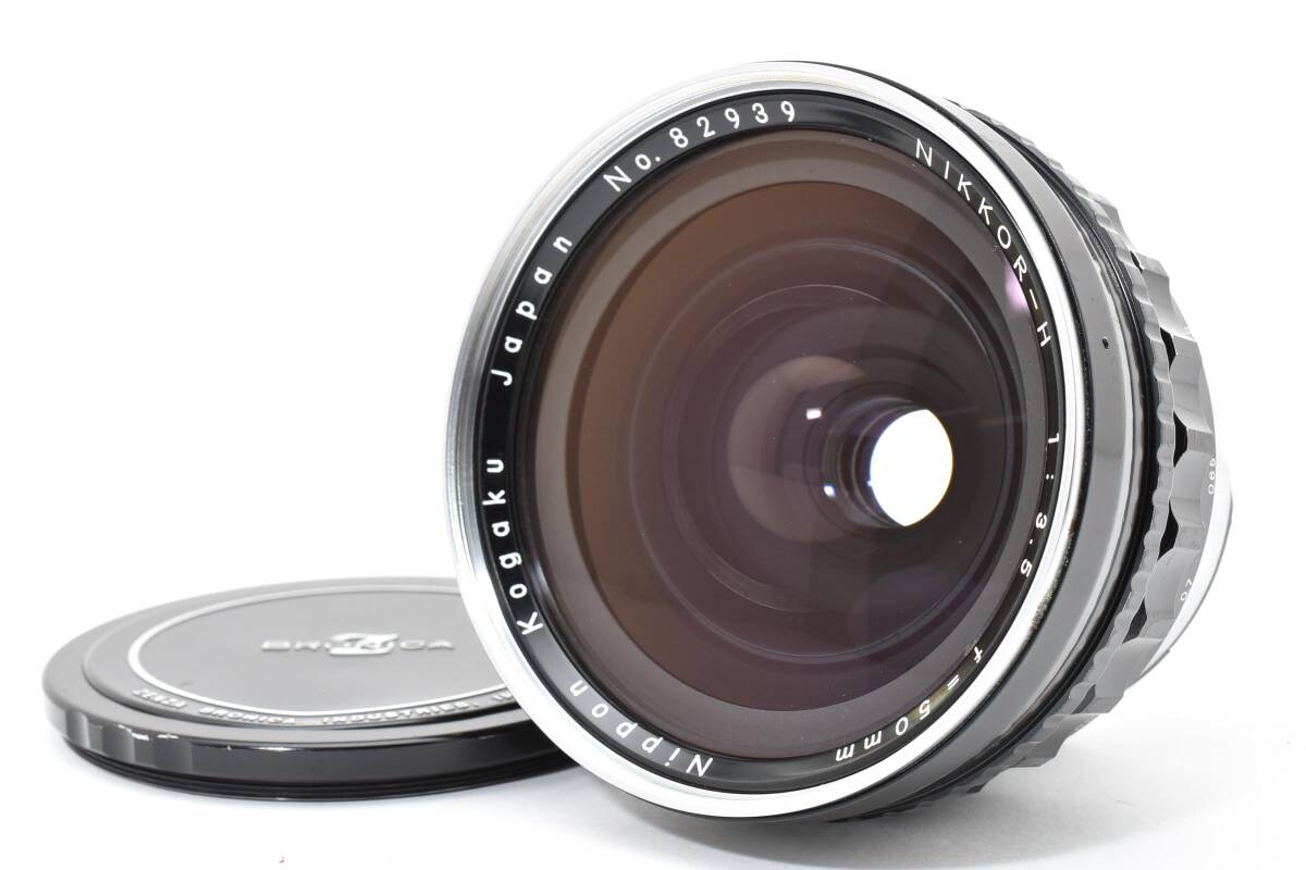 ★極上品★ニコン Nikon Nikkor-H 50mm F3.5 ブロニカ 中判レンズ Y0304#H2565