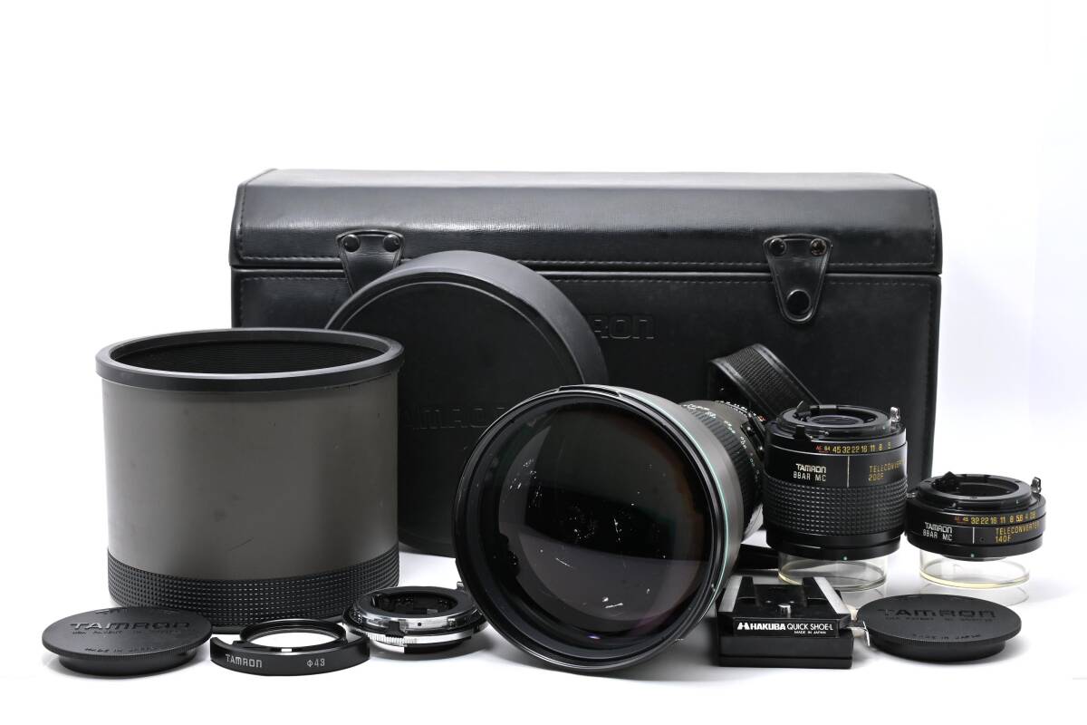 ★良品★タムロン TAMRON SP 300mm F2.8 LD IF 60B Nikon用 N/AI付 テレコン2個 ハードケース Y0325#H2599