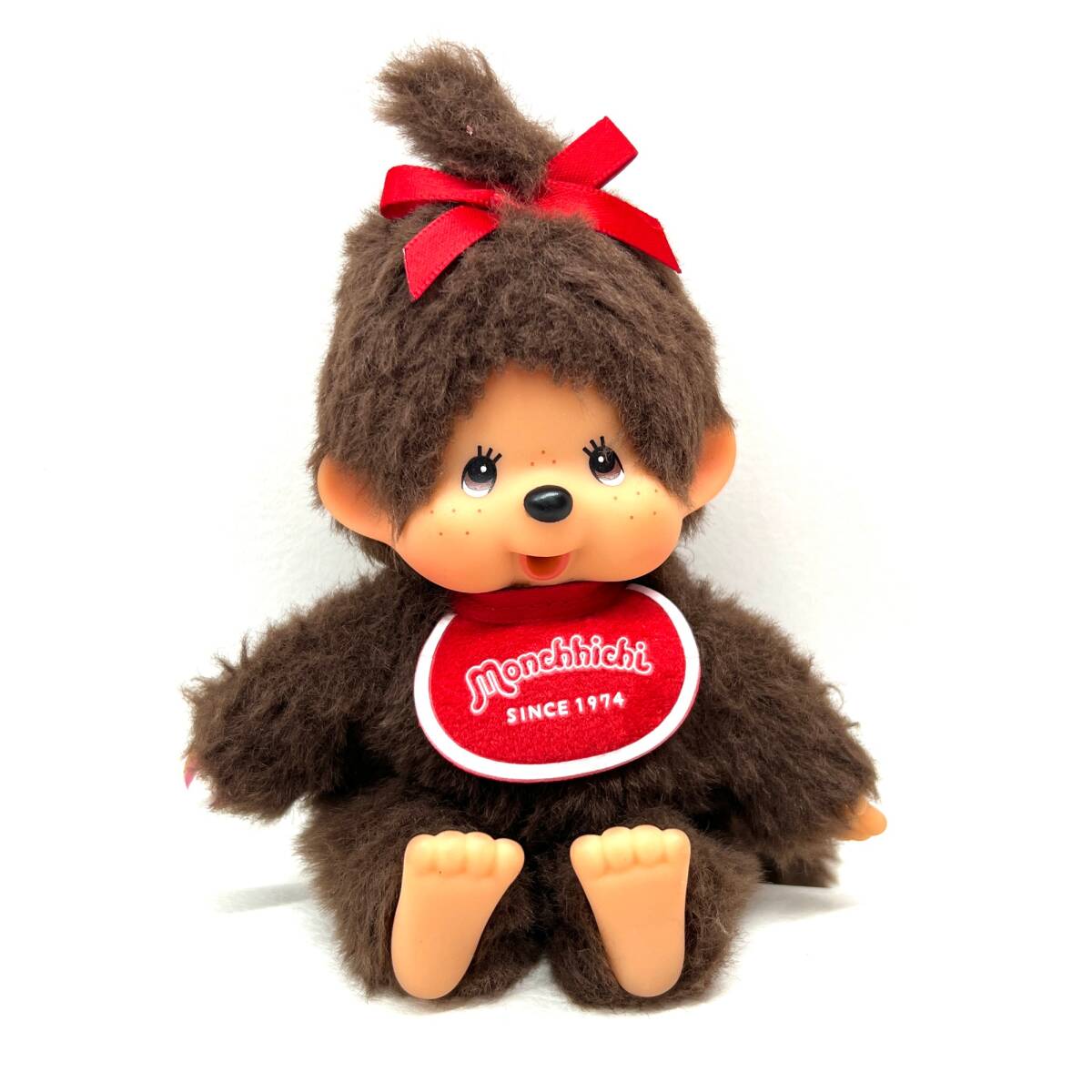 【C】美品 モンチッチ Monchhichi Sサイズ ぬいぐるみ セキグチ 昭和レトロ ヴィンテージ コレクター アイテム 希少 おもちゃ ホビー