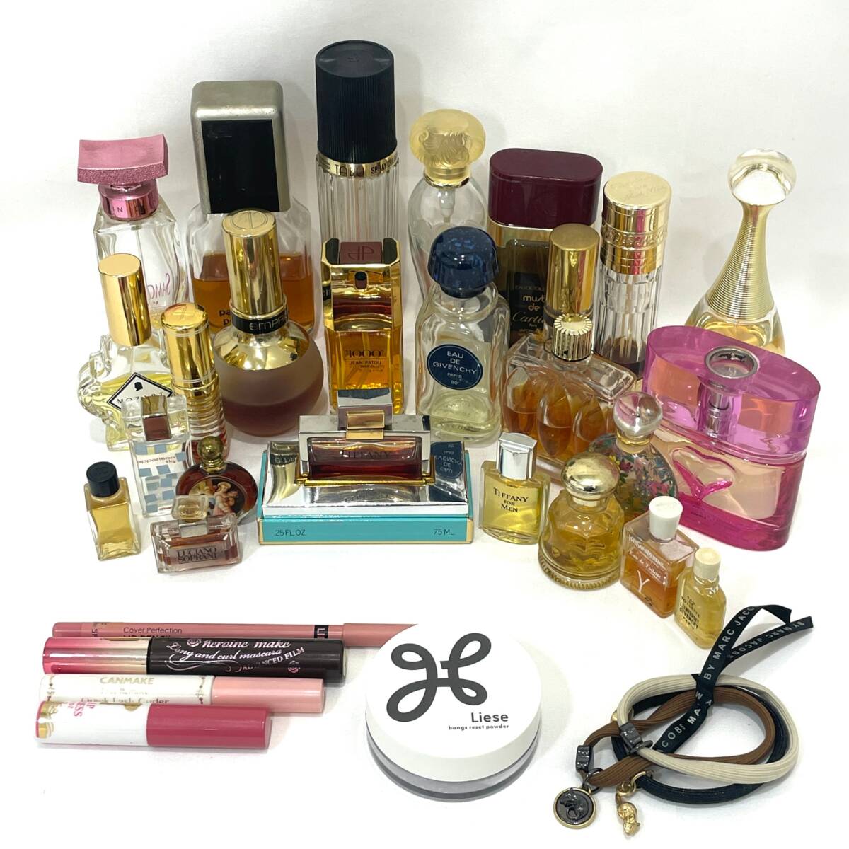 D 【1円スタート】 香水 フレグランス コスメ 31点まとめ売り ティファニー シャネル ディオール カルティエ ジバンシー オードトワレ