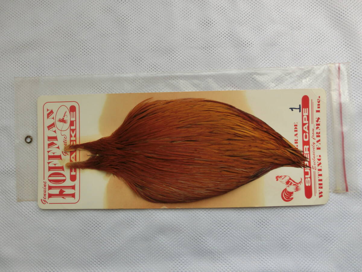◎ HOFFMAN Hackle/ホフマンハックル：＃１・Brown・未使用品 ◎ 