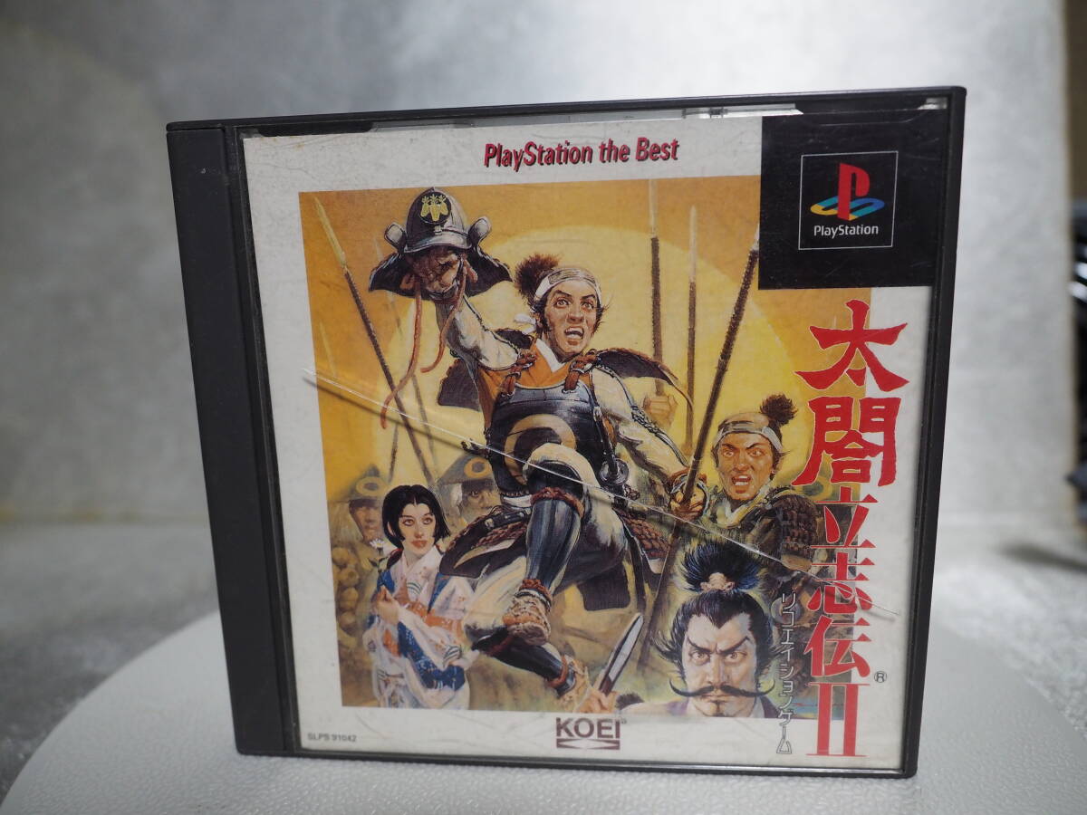 プレイステーション用　ゲームソフト　太閤立志伝　II　 （ジャンク品）