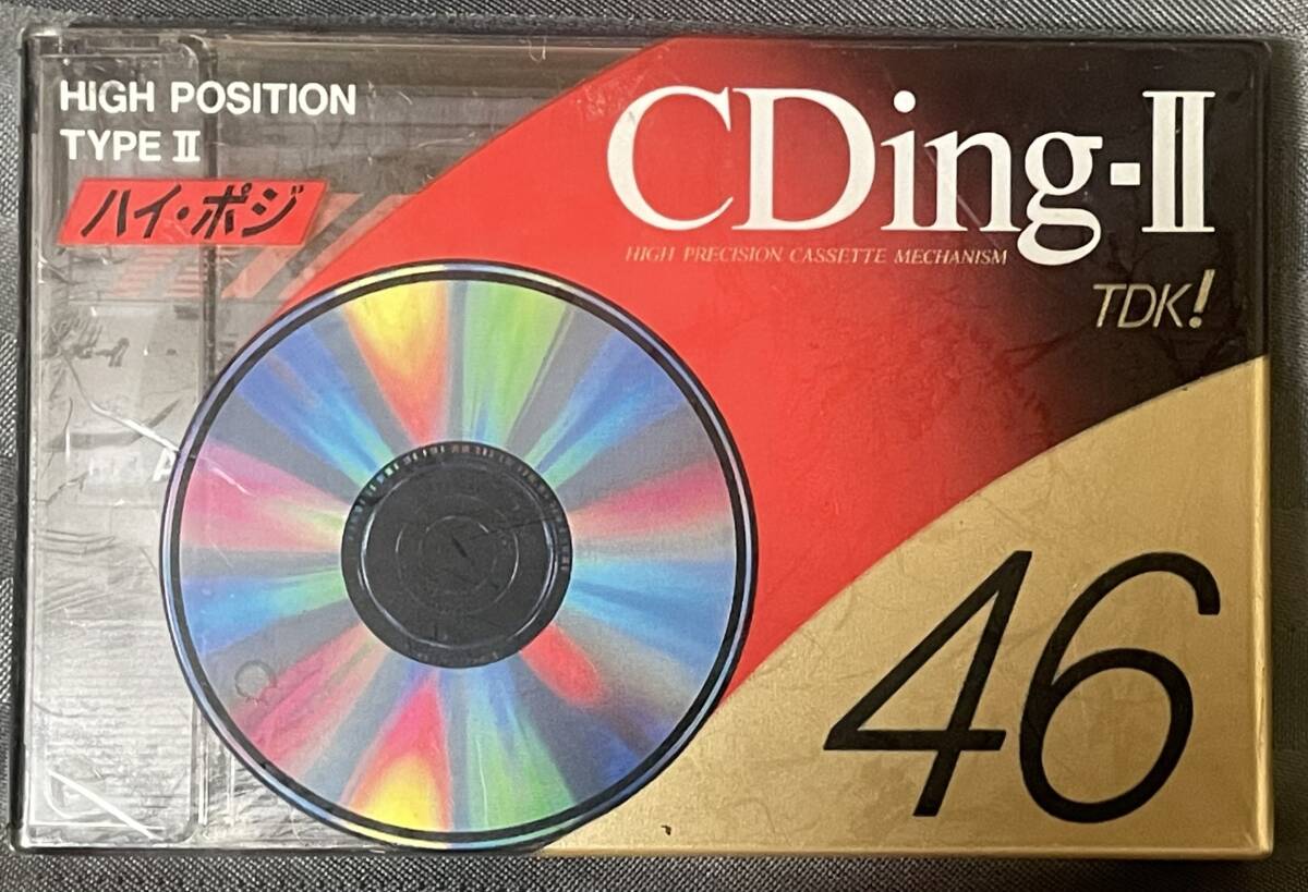 【未開封】カセットテープ「TDK CDing-Ⅱ」