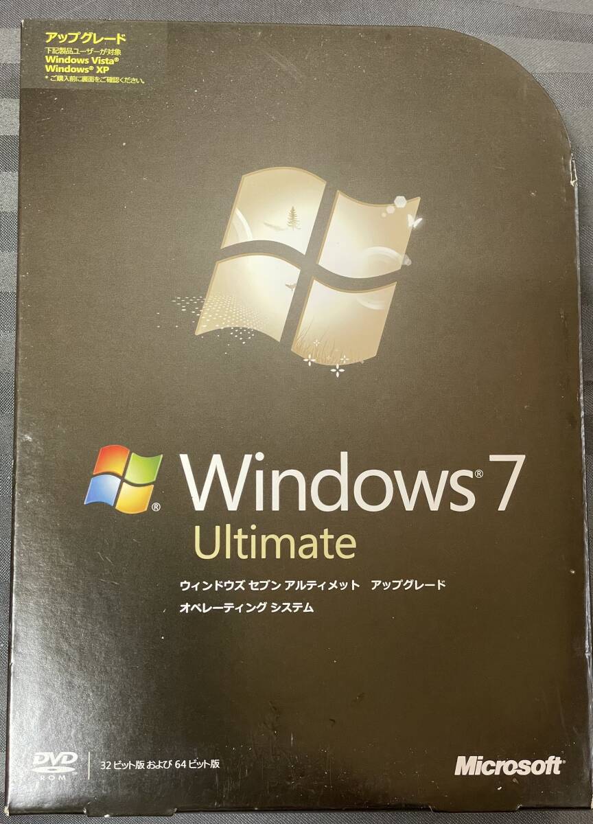 Windows7 Ultimate 正規版 ケース、シリアルのみ