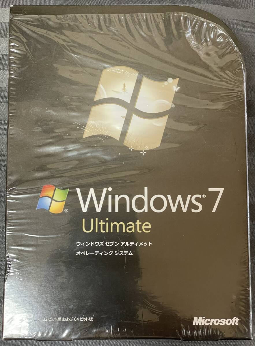 シリアルナンバー、ケースのみ 正規版「Windows7 Ultimate」