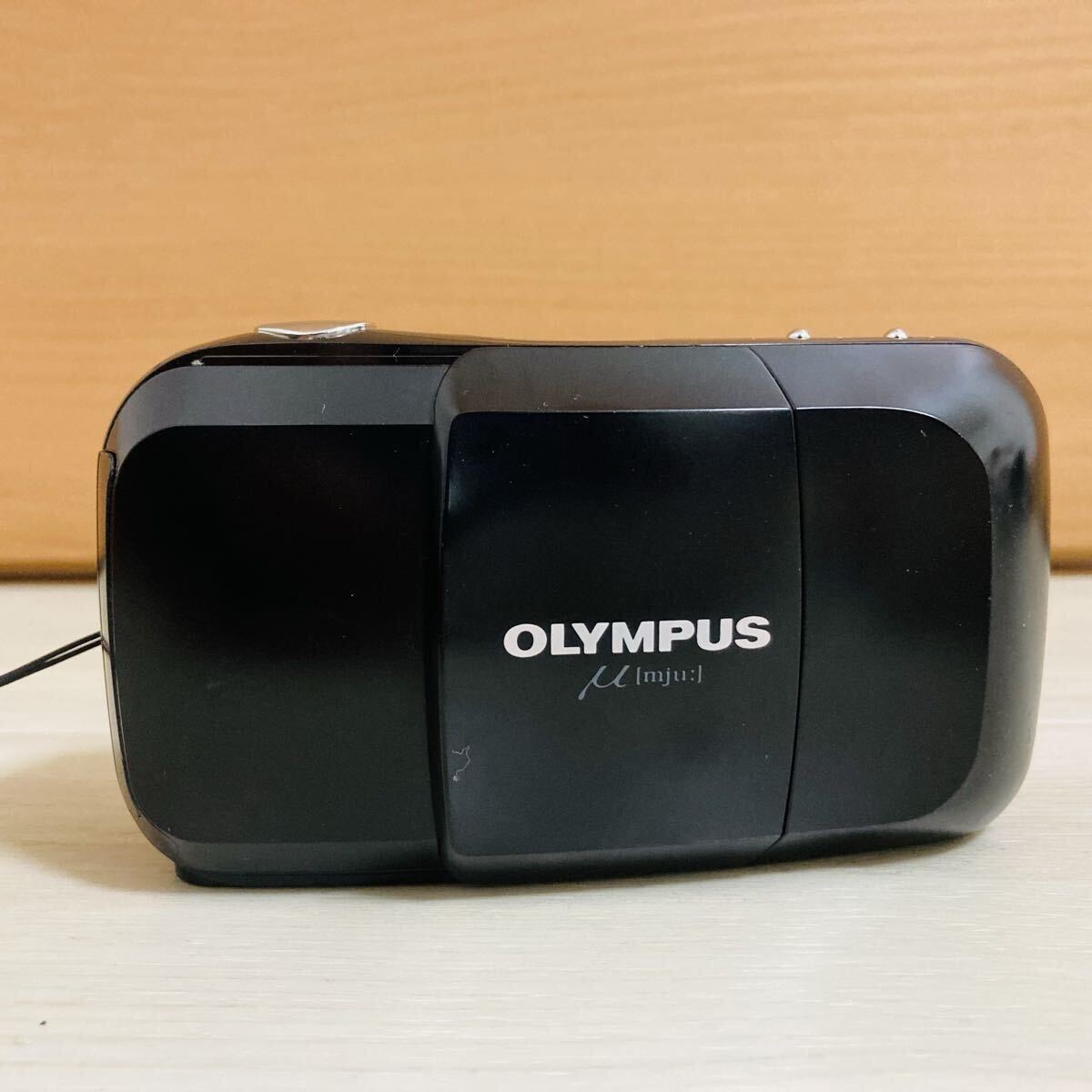OLYMPUS mju ミュー 初代 オリンパス μ コンパクトフィルムカメラ フィルムカメラ ブラック コンパクトカメラ