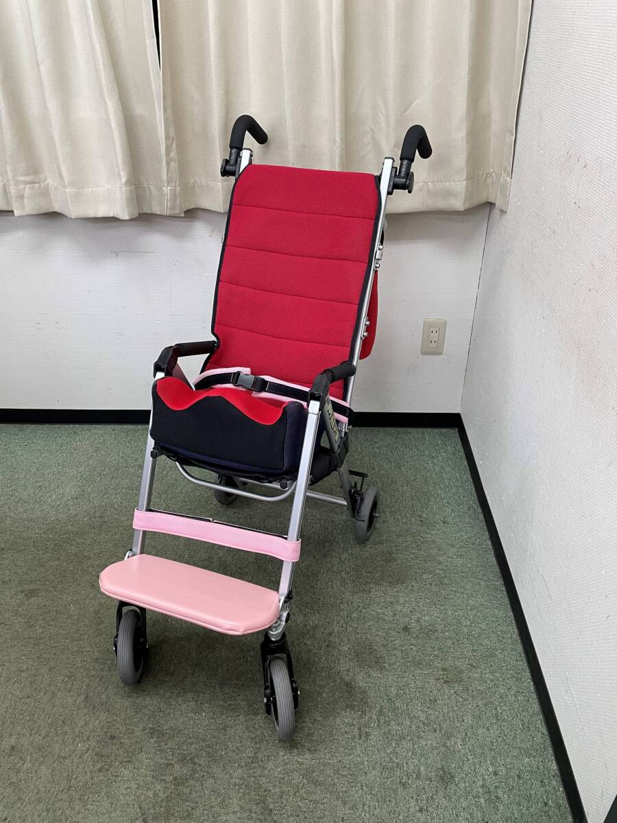 松永製作所・NEW MB-1・子供用車椅子・バギー・軽量　9ｋｇ・持ち運び便利です