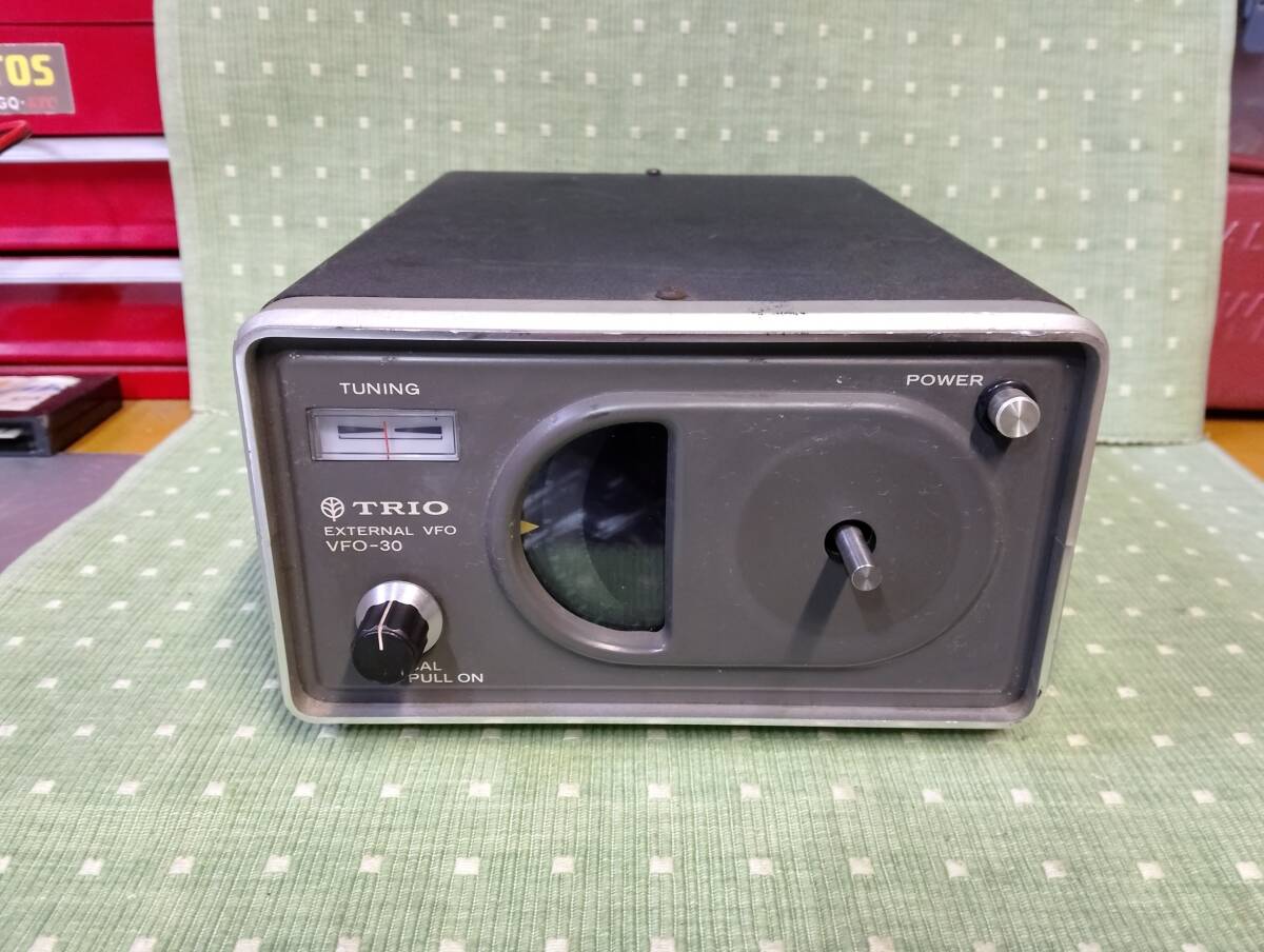 当時物！ＴＲＩＯ「ＶＦＯ－３０」トリオEXTERNAL（中古)KENWOODトランシーバー無線機器アマチュア