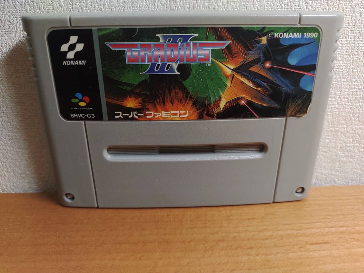 SFC　スーパーファミコン　グラディウスⅢ　kmg 