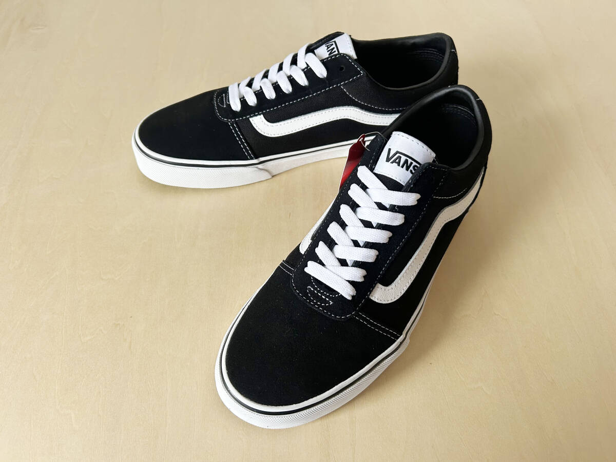 27.5cm バンズ 黒/白 ワード VANS WARD BLACK/WHITE US9.5/27.5cm VN0A36EMC4R