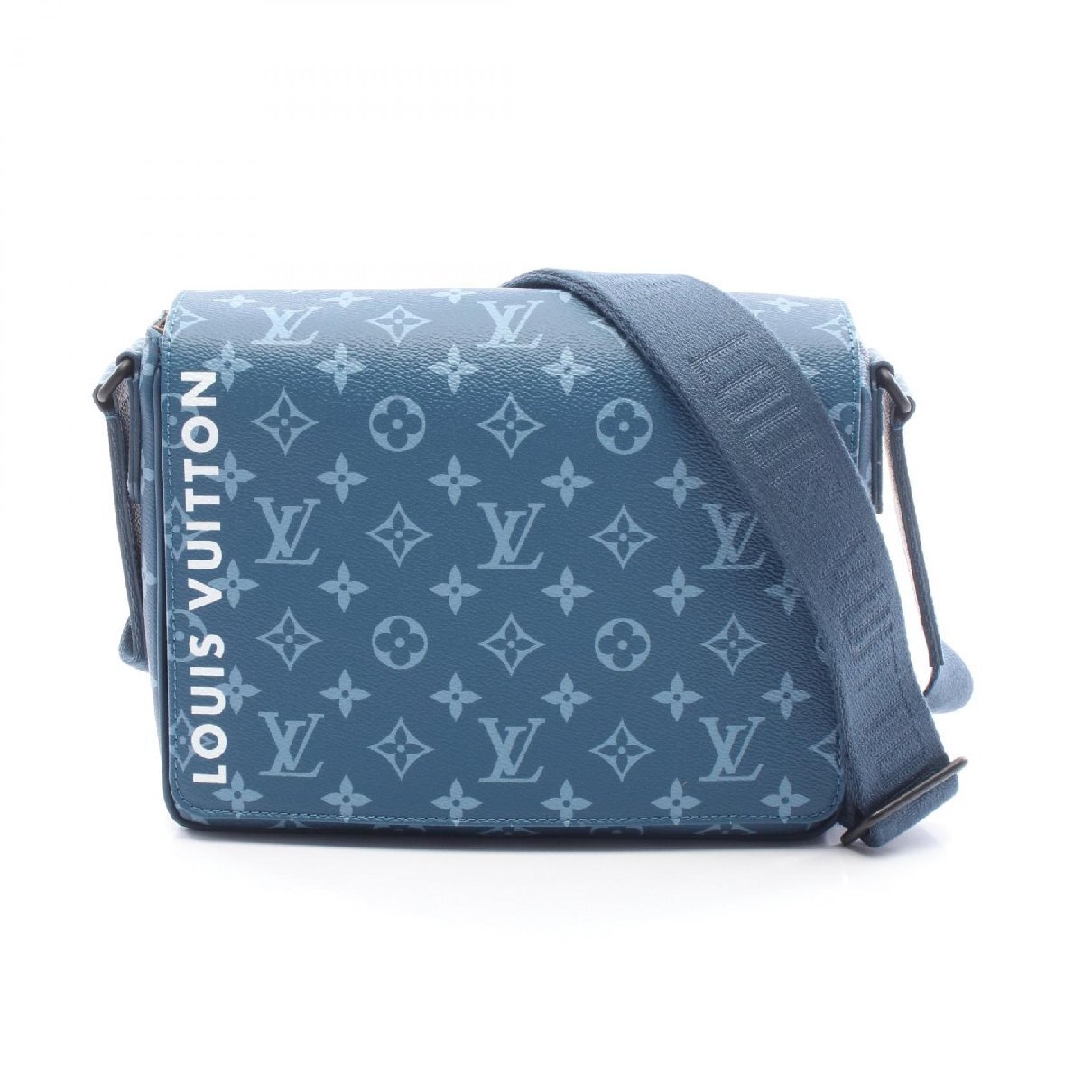 ルイ・ヴィトン LOUIS VUITTON ディストリクトPM NV3 ショルダーバッグ バッグ モノグラム ブルー系 M23785 【中古】